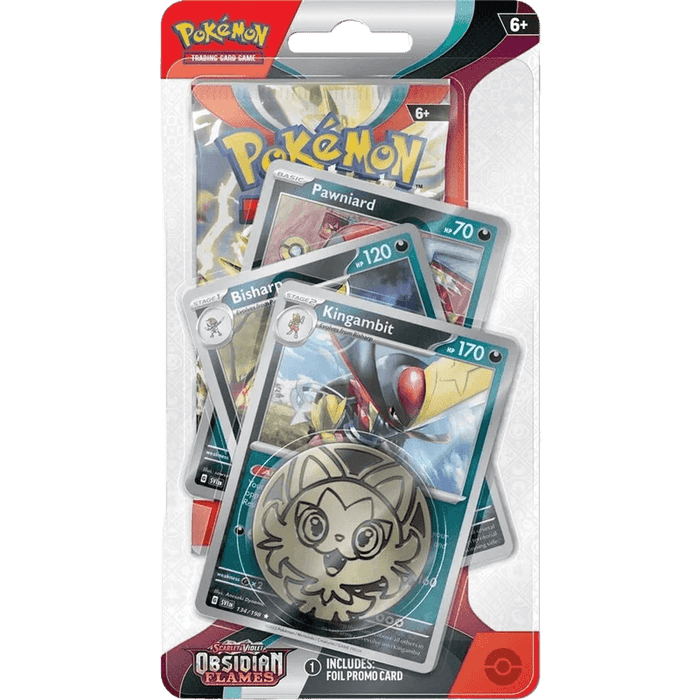 Pokemon TCG: Scarlet & Violet - Obsidian Flames - Premium Checklane Blister Pack - EternaCards