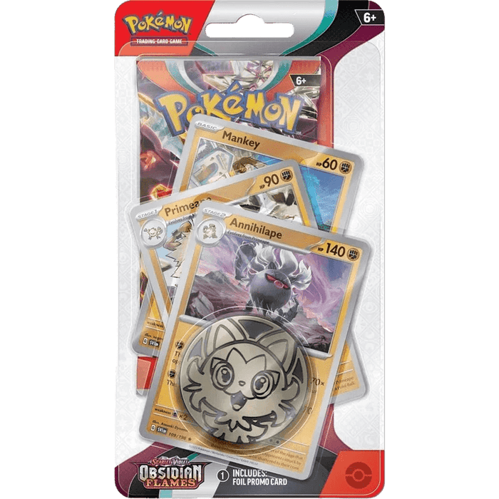 Pokemon TCG: Scarlet & Violet - Obsidian Flames - Premium Checklane Blister Pack - EternaCards
