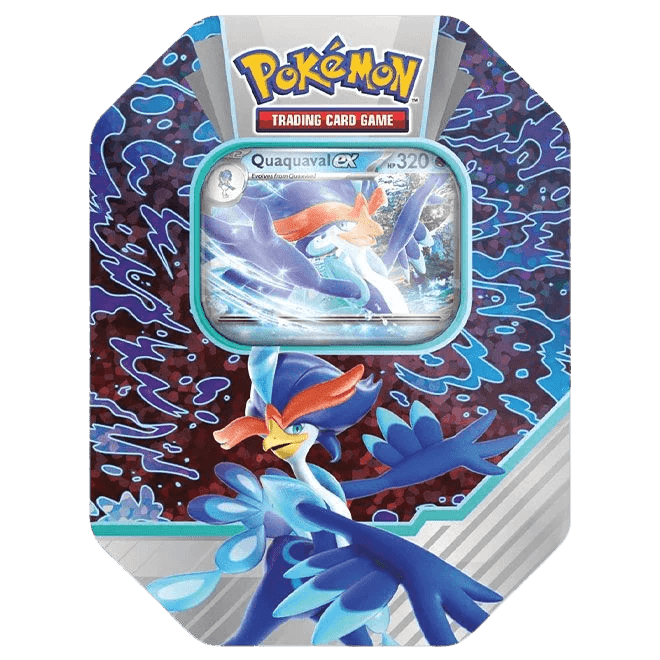 Pokemon TCG - Scarlet & Violet - Paldea Partners Tin - Quaquaval - EternaCards