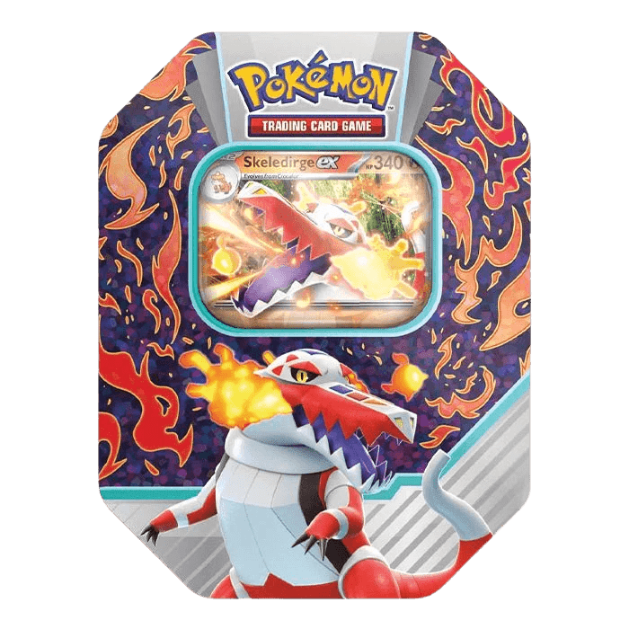 Pokemon TCG - Scarlet & Violet - Paldea Partners Tin - Skeledirge - EternaCards
