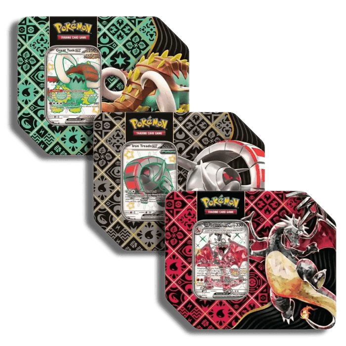 Pokemon Paldean Fates 5 Booster Tin