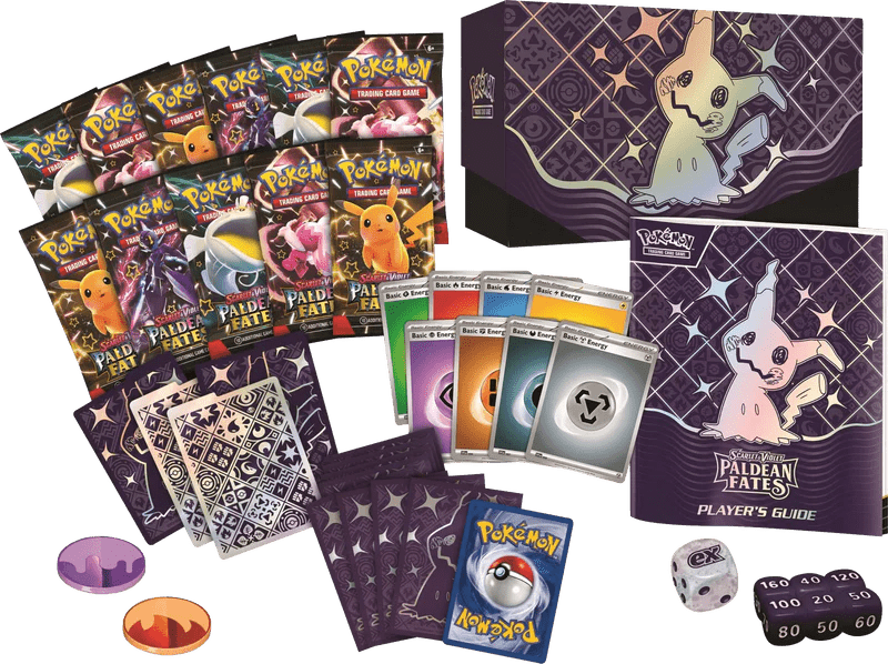 Pokemon TCG - Scarlet & Violet - Paldean Fates - Elite Trainer Box - EternaCards