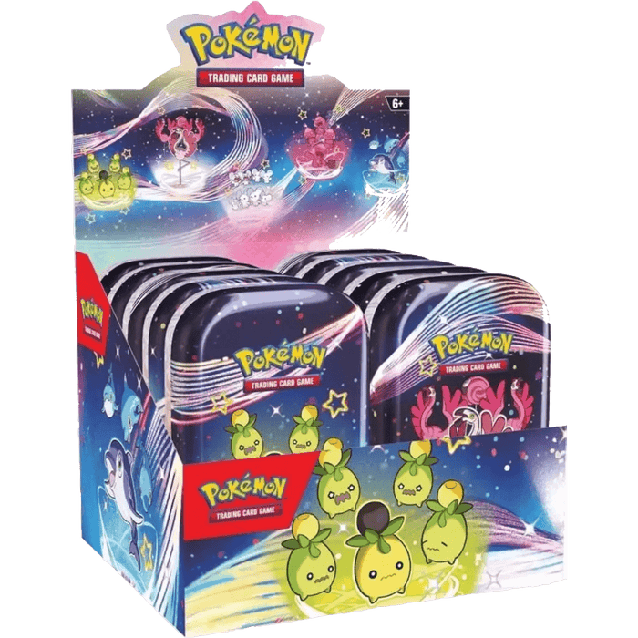 Pokemon TCG - Scarlet & Violet - Paldean Fates - Mini Tins Case (10 Tins) - EternaCards