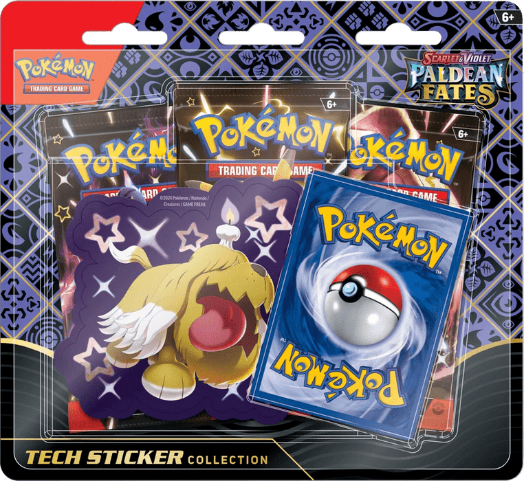 Pokemon TCG - Scarlet & Violet - Paldean Fates - Tech Sticker Collection - EternaCards