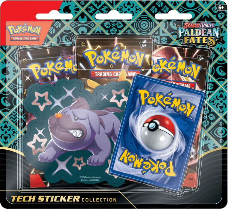 Pokemon TCG - Scarlet & Violet - Paldean Fates - Tech Sticker Collection - EternaCards