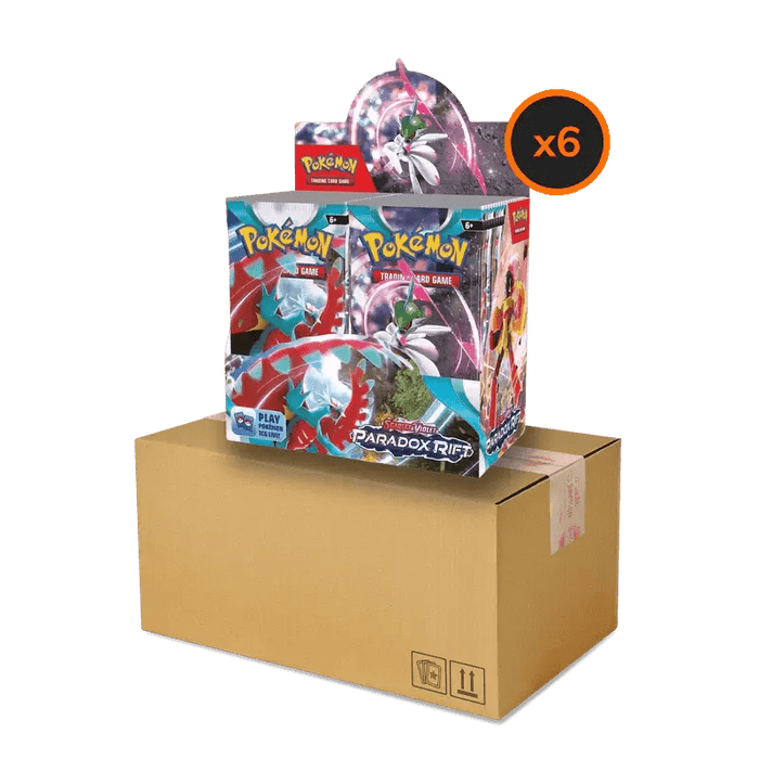 Pokemon TCG: Scarlet & Violet - Paradox Rift - Booster Box Case (6x Booster Boxes) - EternaCards