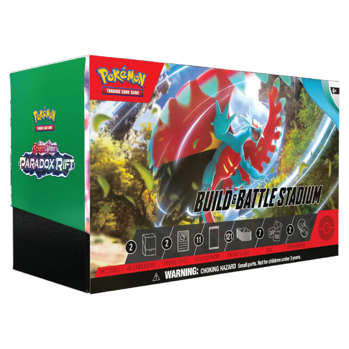 Pokemon TCG: Scarlet & Violet - Paradox Rift - Build & Battle Stadium - EternaCards
