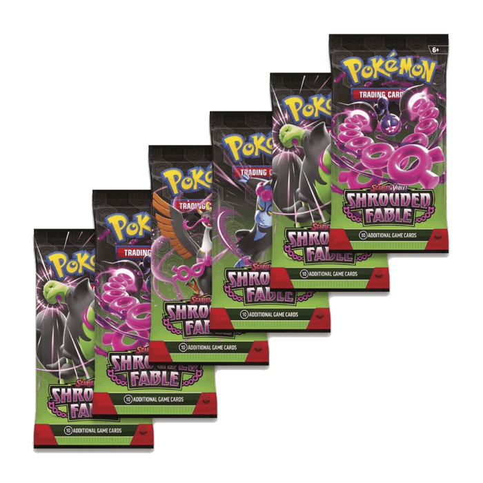 Pokemon Shrouded Fable Booster Bundle (6 Packs) - Eterna Cards