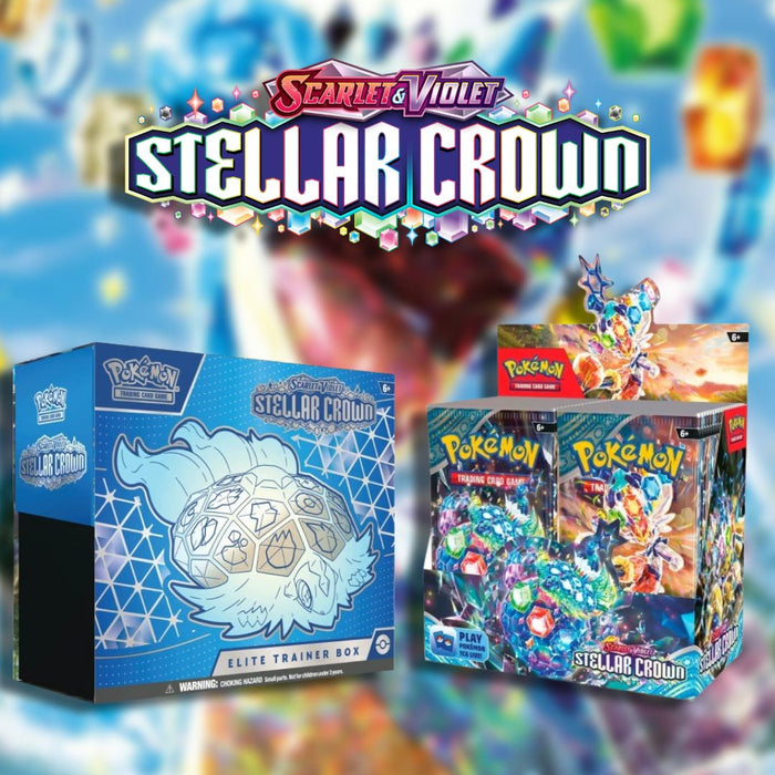 Pokemon Stellar Crown Exclusive Pre-Order Deal - Eterna Cards
