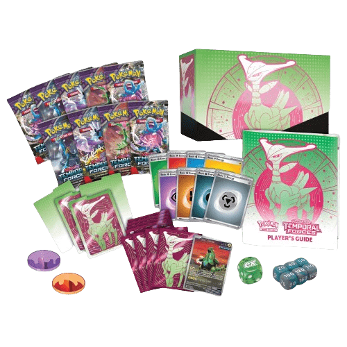 Pokemon Temporal Forces Elite Trainer Box (Iron Leaves) - Eterna Cards