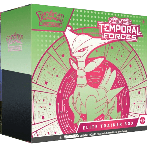 Pokemon Temporal Forces Elite Trainer Box (Iron Leaves) - Eterna Cards