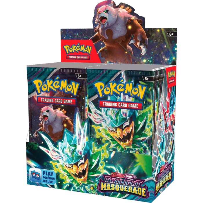 Pokemon Twilight Masquerade Booster Box (36 Packs) - Eterna Cards