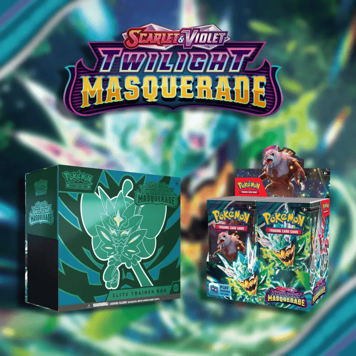 Pokemon TCG: Scarlet & Violet - Twilight Masquerade - Exclusive Pre - Order Bundle Deal - EternaCards