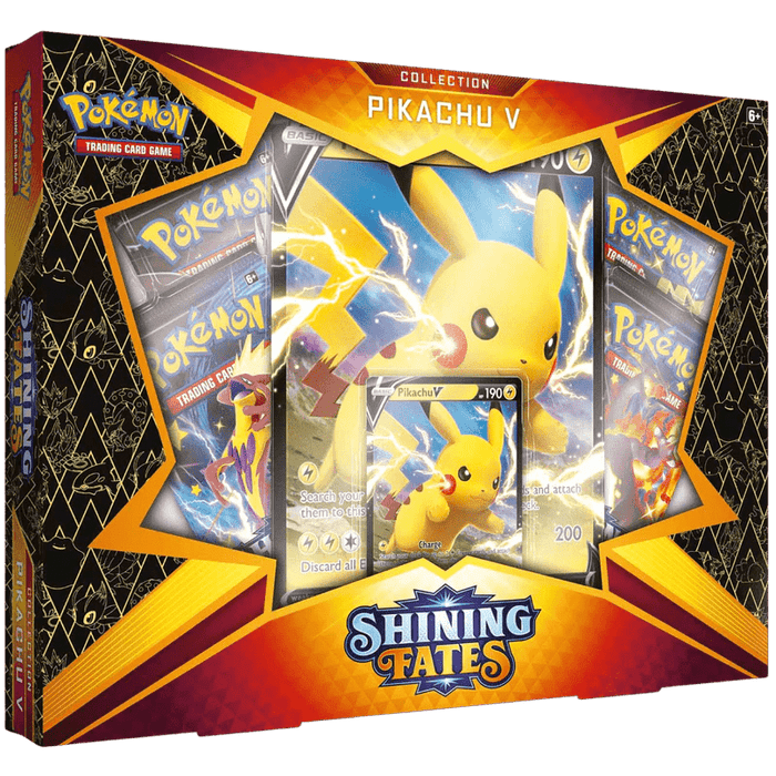 Pokemon TCG: Shining Fates Pikachu V Collection Box - EternaCards