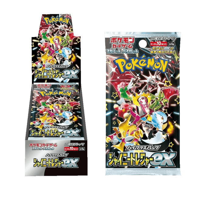 Pokemon Shiny Treasure ex Japanese Booster Box - Eterna Cards
