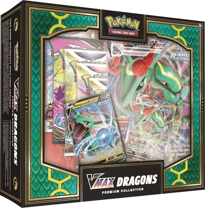 Pokemon TCG: VMAX Dragons Premium Collection - Rayquaza/Duraludon - EternaCards
