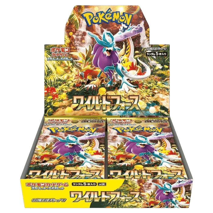 Pokemon Wild Force Japanese Booster Box - Eterna Cards