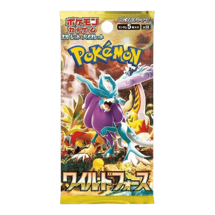 Pokemon TCG: Wild Force sv5K Japanese Booster Pack - EternaCards