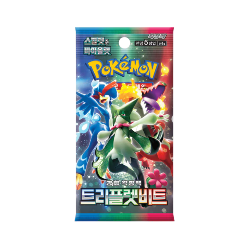 Pokemon Triplet Beat Korean Booster Pack (sv1A) - EternaCards
