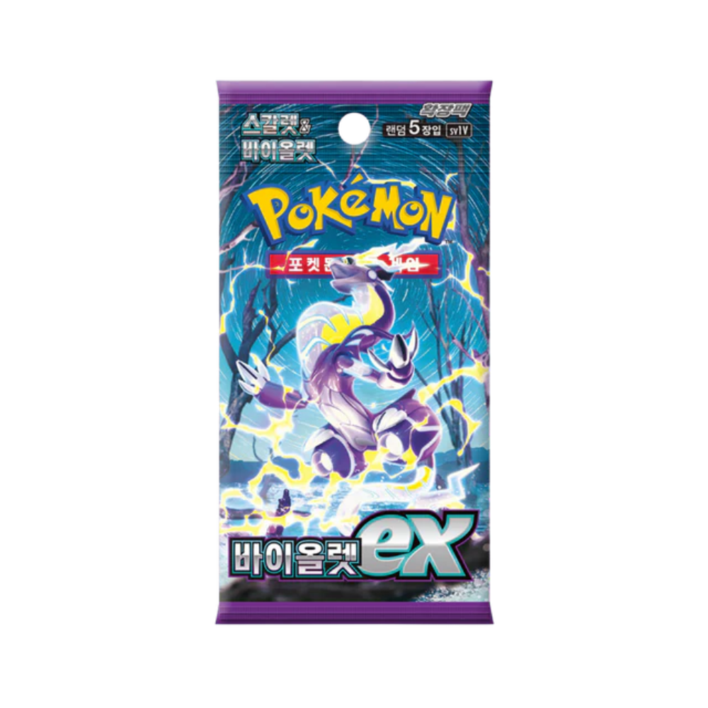 Pokemon Violet Ex Korean Booster Pack (SV1V) - EternaCards
