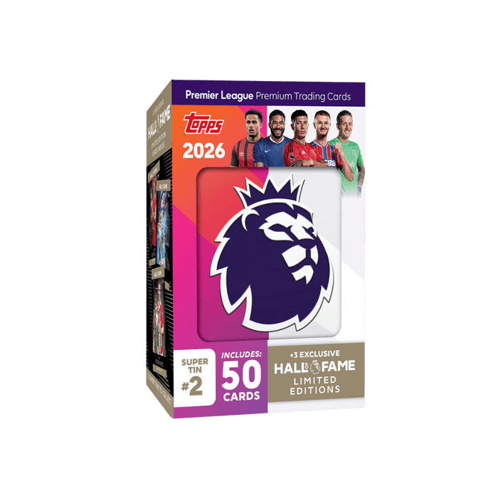 Topps Premier League 2025/2026 Super Tin (Hall of Fame Series) - EternaCards