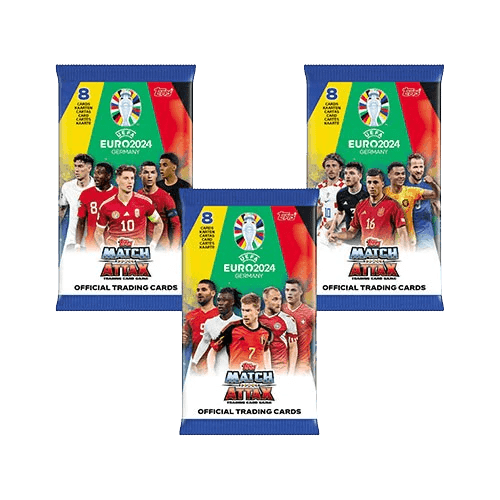 Topps - UEFA Euro 2024 Football (Soccer) Match Attax - Booster Pack - EternaCards