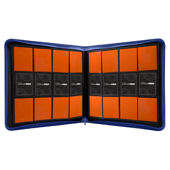 Ultra Pro Vivid 12 - Pocket Zippered PRO - Binder: Blue - EternaCards