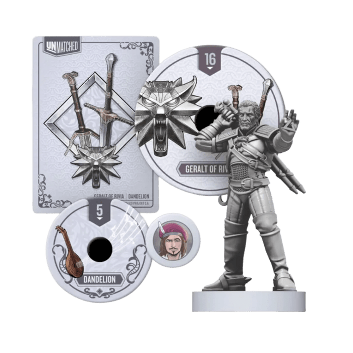 Unmatched: The Witcher - Steel & Silver - EternaCards