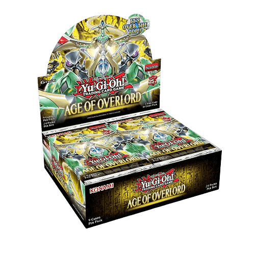 Yu - Gi - Oh! TCG: Age Of Overlord - Booster Box (24 Packs) - EternaCards