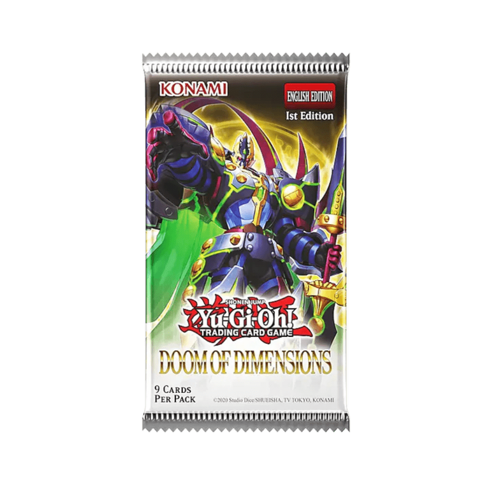 YuGiOh! Doom of Dimensions Booster Pack (1st Edition) - EternaCards