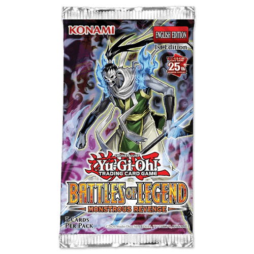 YuGiOh! TCG: Battles of Legend: Monstrous Revenge - Booster Box (24 Packs) - EternaCards