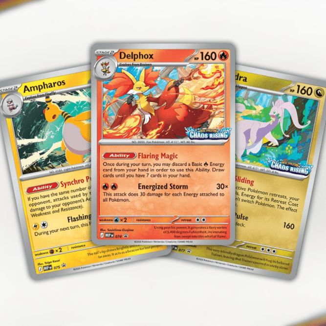 Chaos Rising Prerelease Promos Revealed - EternaCards