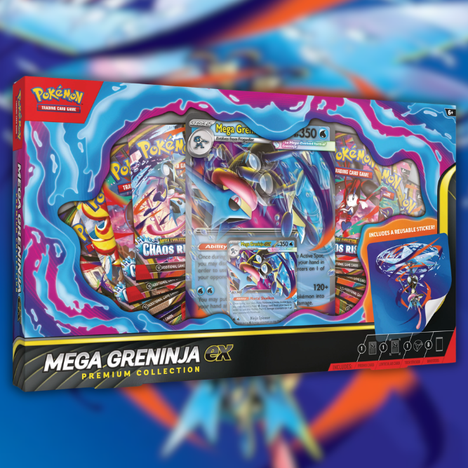 Mega Greninja ex Premium Collection Revealed for July Release - EternaCards