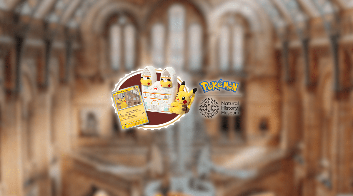 Pikachu at the Museum Promo and Merch Revealed for the UK