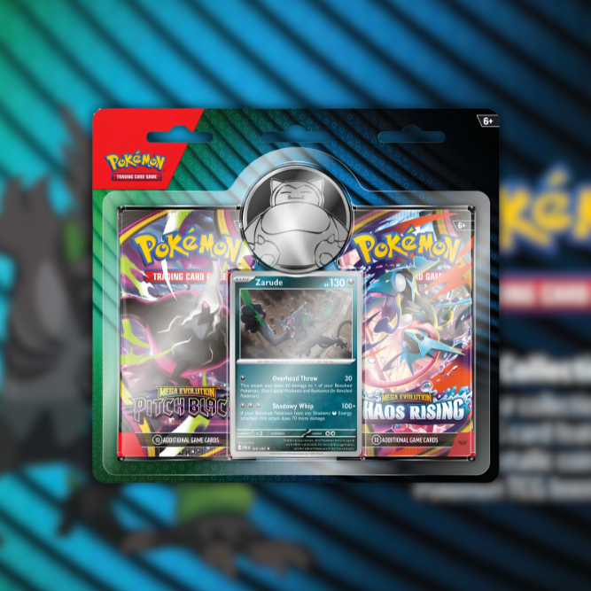 Zarude 2-Pack Blister Revealed for August! - EternaCards