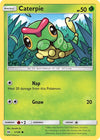 Pokemon Caterpie 1/149 SM Base Set Normal