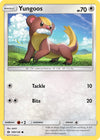 Pokemon Yungoos 109/149 SM Base Set Normal