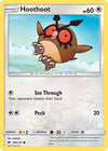 Pokemon Hoothoot 106/147 SM - Burning Shadows Normal