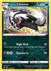 Pokemon Galarian Linoone 118/202 SWSH01: Sword & Shield Base Set Normal