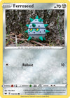 Pokemon Ferroseed 130/202 SWSH01: Sword & Shield Base Set Normal