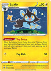 Pokemon Luxio 061/192 SWSH02: Rebel Clash Reverse Holo