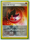 Pokemon Heat R Energy 174/189 SWSH03: Darkness Ablaze Reverse Holo