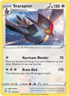 Pokemon Staraptor 147/189 SWSH03: Darkness Ablaze Reverse Holo