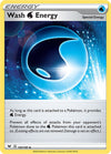 Pokemon Wash Water Energy 165/185 SWSH04: Vivid Voltage Reverse Holo