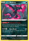 Pokemon Galarian Moltres 093/203 SWSH07: Evolving Skies Reverse Holo