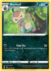Pokemon Nuzleaf 096/203 SWSH07: Evolving Skies Reverse Holo