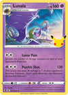 Pokemon Lunala 015/025 Celebrations Holo