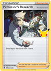 Pokemon Professor's Research [Professor Oak] 023/025 Celebrations Holo
