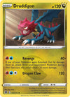 Pokemon Druddigon 113/172 SWSH09: Brilliant Stars Normal