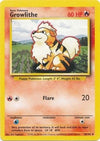 Pokemon Growlithe 028/102 Base Set Normal